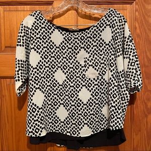 Anthropologie Meadow Rue Zane Layer Blouse